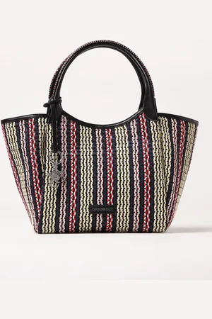 Emporio Armani Borsa shopper Stuoia L