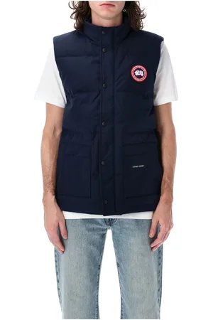 Canada Goose Gilet in misto cotone imbottito