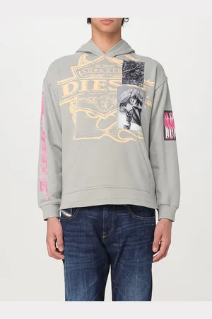 Diesel Felpa con cappuccio stampata