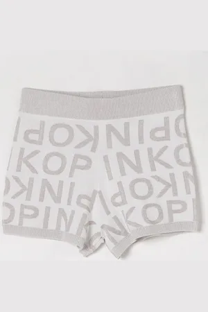 Pinko Pantaloncino con logo jacquard all-over