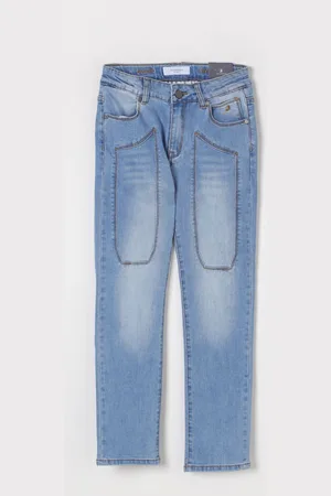 Jeckerson Jeans a 5 tasche con toppe