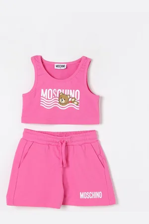 Moschino Coordinato in cotone Teddy