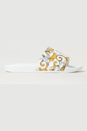 VERSACE Sliders Baroque in gomma stampata