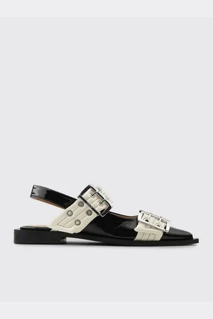 Ganni Slingback in vernice
