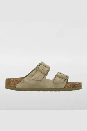 Birkenstock Sandalo Arizona in camoscio