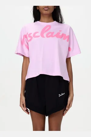 DISCLAIMER T-shirt in cotone con maxi logo
