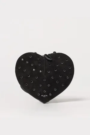 Alaïa Borsa a tracolla Le Caur in pelle scamosciata Alaia