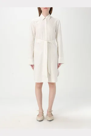 Emporio Armani Abito chemisier in misto viscosa