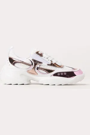 Roger Vivier Sneakers Viv On The Run in pelle e mesh