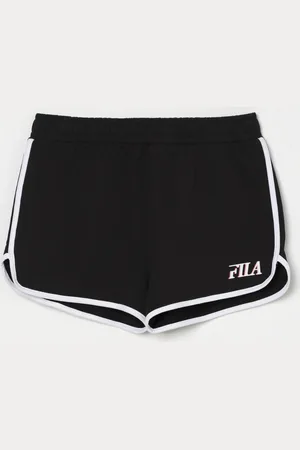 Fila Pantaloncino jogging in cotone con logo