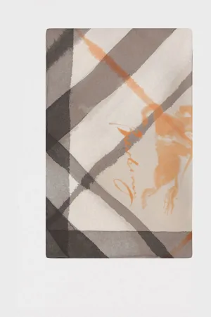 Burberry Foulard Vintage Check in seta stampata