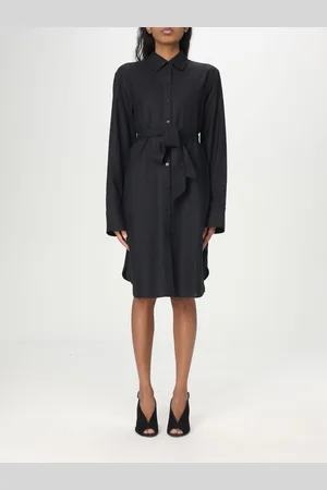Emporio Armani Abito chemisier in misto viscosa
