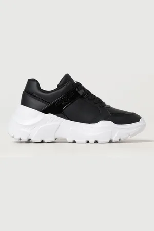 Roberto Cavalli Sneakers in pelle e vernice