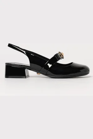 VERSACE Mary Jane Gianni Ribbon in vernice