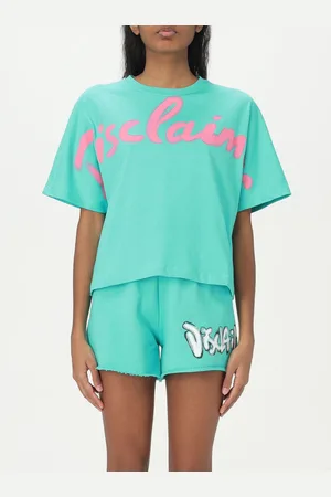 DISCLAIMER T-shirt in cotone con maxi logo