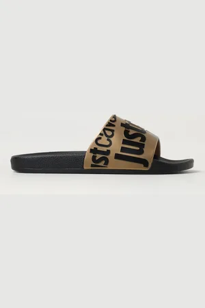 Roberto Cavalli Sliders in gomma con logo