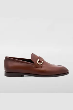 Salvatore Ferragamo Mocassino Gancini in pelle a grana