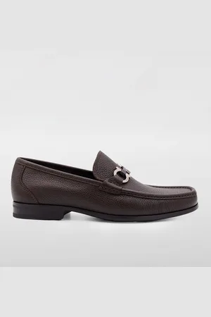 Salvatore Ferragamo Mocassino Gancini in pelle a grana