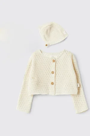 TEDDY & MINOU Coordinato in maglia di cotone