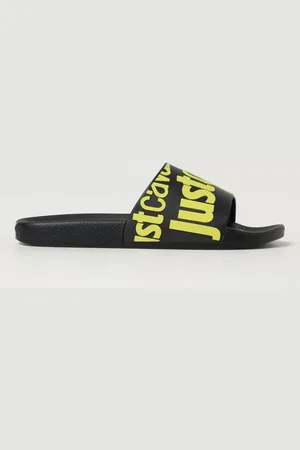Roberto Cavalli Sliders in gomma con stampa logo
