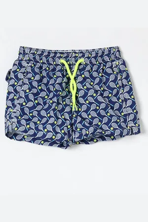 MC2 SAINT BARTH Costume da bagno con stampa grafica all-over