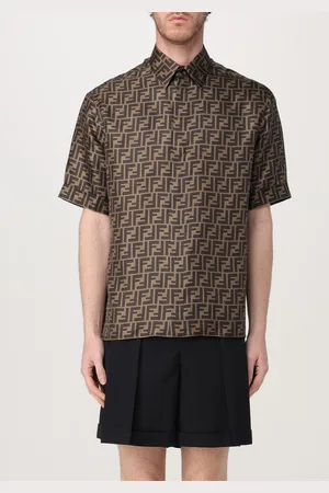 Fendi Camicia in seta FF