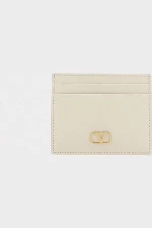 VALENTINO GARAVANI Portacarte di credito VLogo Signature in pelle