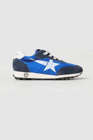 Golden Goose Sneakers Marathon Young in camoscio e nylon