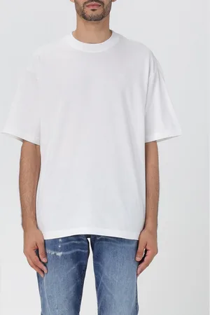 Diesel T-shirt in cotone con logo Oval D