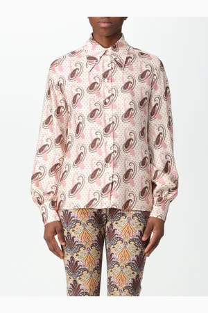 Etro Camicia in seta con stampa Paisley