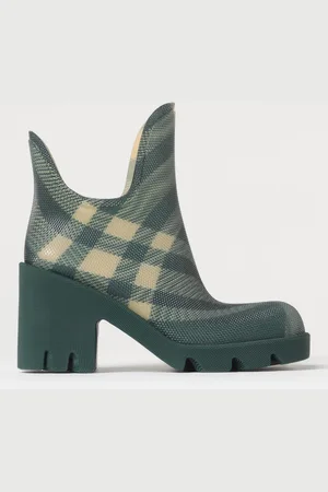 Burberry Stivaletto in gomma con stampa check