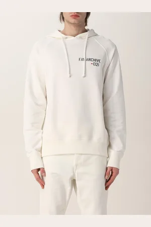 FAY Felpa in cotone con logo