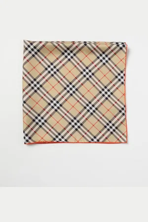 Burberry Foulard Vintage Check in seta stampata
