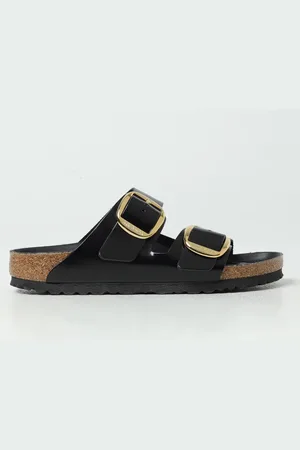 Birkenstock Sandalo Arizona Big Buckle Birkesntock in pelle spazzolata