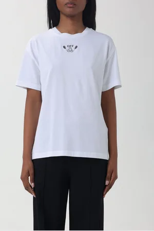 OFF-WHITE T-shirt in cotone con logo