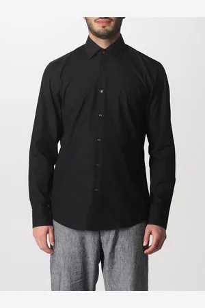 HUGO BOSS Camicia in popeline di cotone