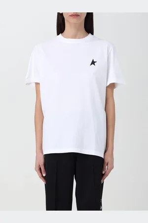 Golden Goose T-shirt in cotone a contrasto