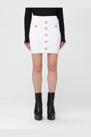 Balmain Gonna in viscosa