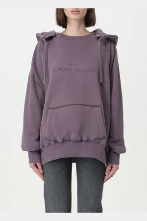 Maison Margiela Felpa in cotone con logo