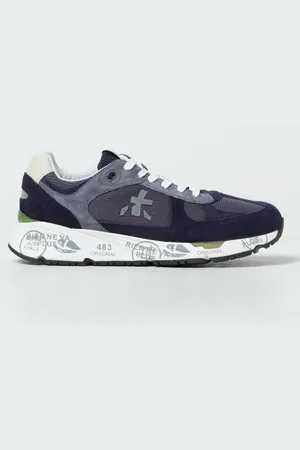 Premiata Sneakers Mase in mesh e pelle scamosciata