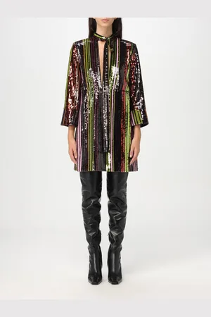 Dsquared2 Abito Disco Queen in paillettes multicolor
