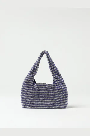 KARA Borsa in maglia metallica con strass