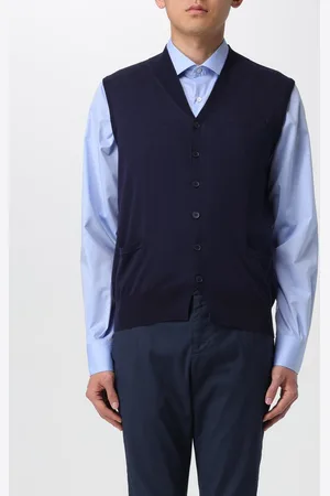 BALLANTYNE Gilet in maglia di cotone