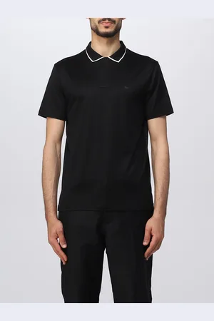 Emporio Armani Polo in misto lyocell