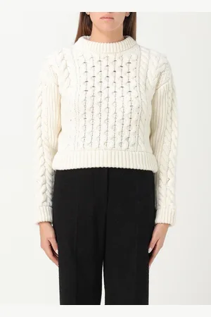 Patou Maglia in lana Merino e cahmere