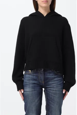 Palm Angels Maglia a felpa in misto lana