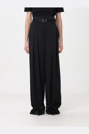 Jil Sander Pantalone in misto viscosa