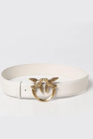 Pinko Cintura in pelle con fibbia Love Birds