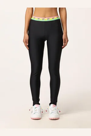 Chiara Ferragni Leggings con Logomania in vita