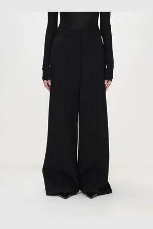Jil Sander Pantalone in viscosa e seta